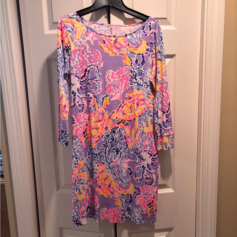 Lilly Pulitzer 3/4 Sleeve Shift Dress